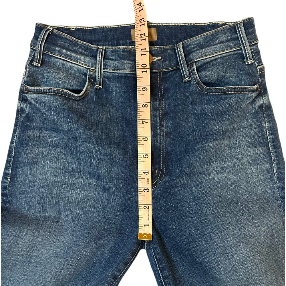 MOTHER
The Hustler Roller Sneak high-rise wide-leg jeans 28 - Picture 9 of 14
